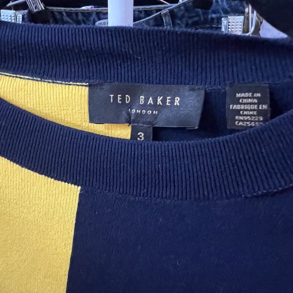 TED Baker Color-Block Sweater - Picture 4 of 5